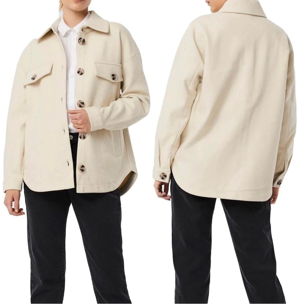 Vero Moda Birch Shacket Lightweight Fall Shirt Jacket